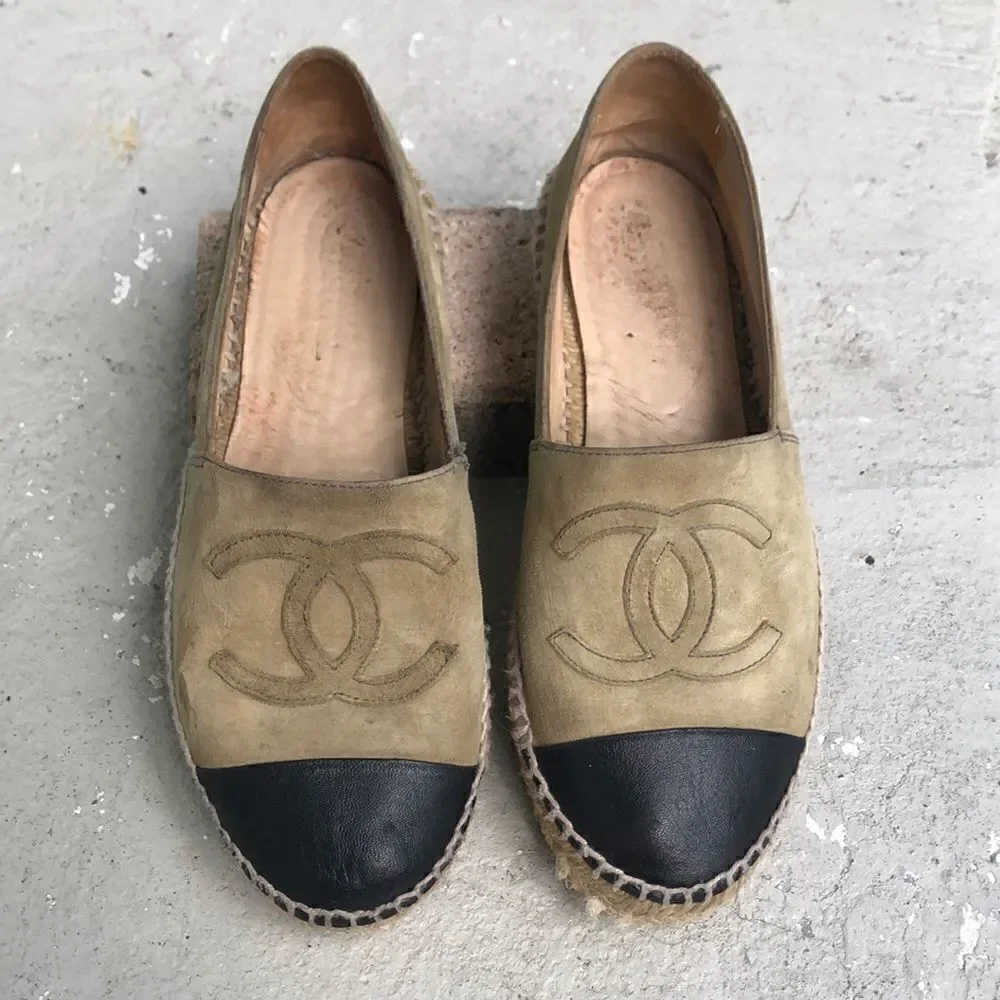 Chanel  Leather espadrilles